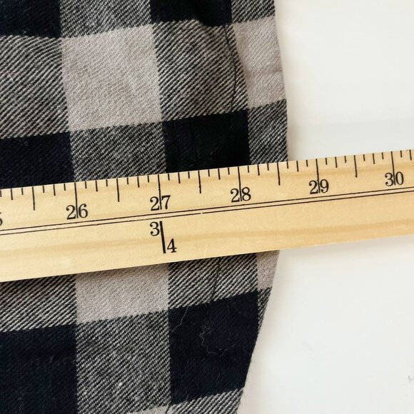 NEW Little Bipsy Gray Black Buffalo Check Plaid Hooded Jacket Shacket Boys Large - Picture 8 of 8